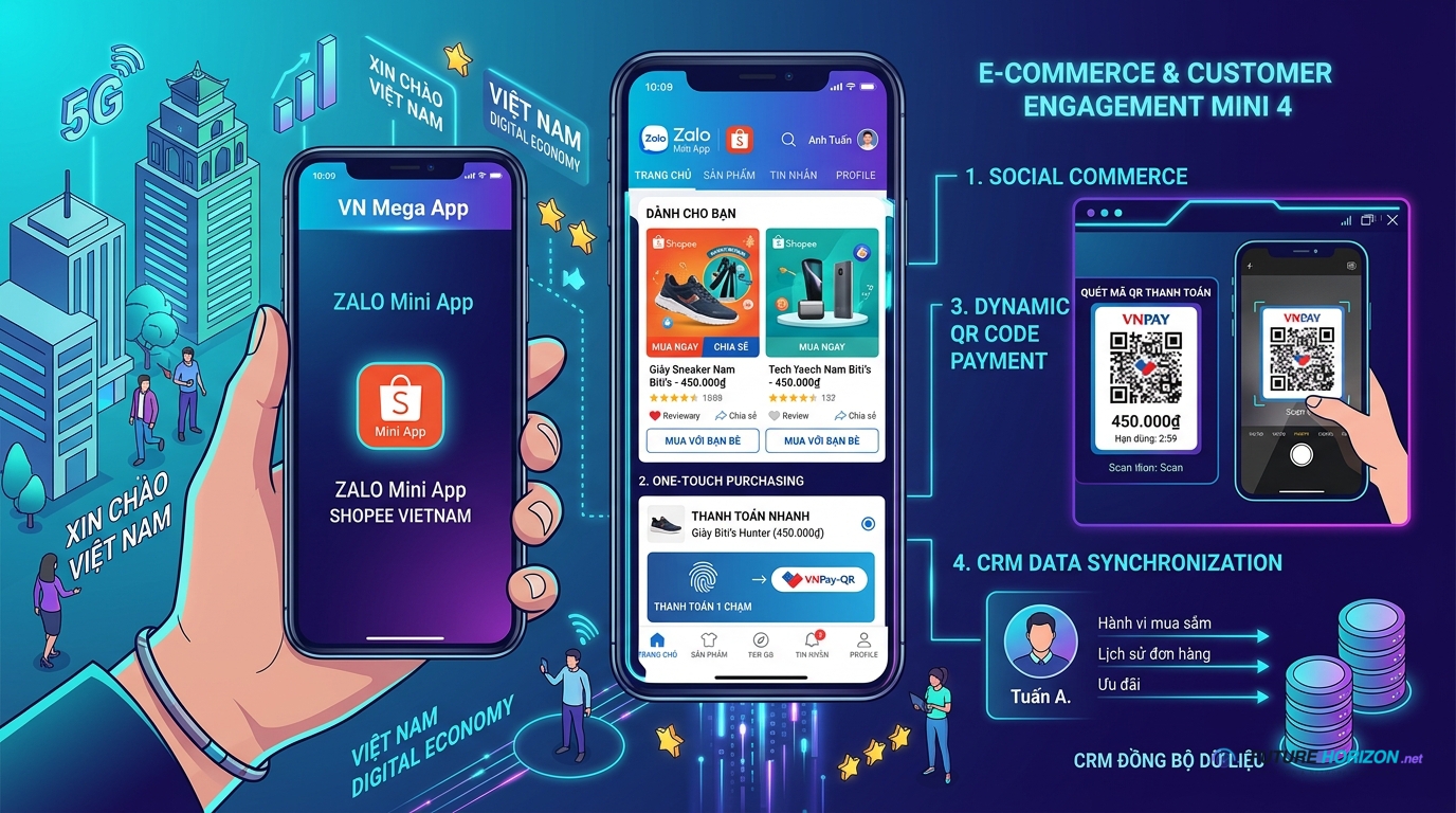 Hệ sinh thái Zalo Mini App cho Doanh nghiệp một người