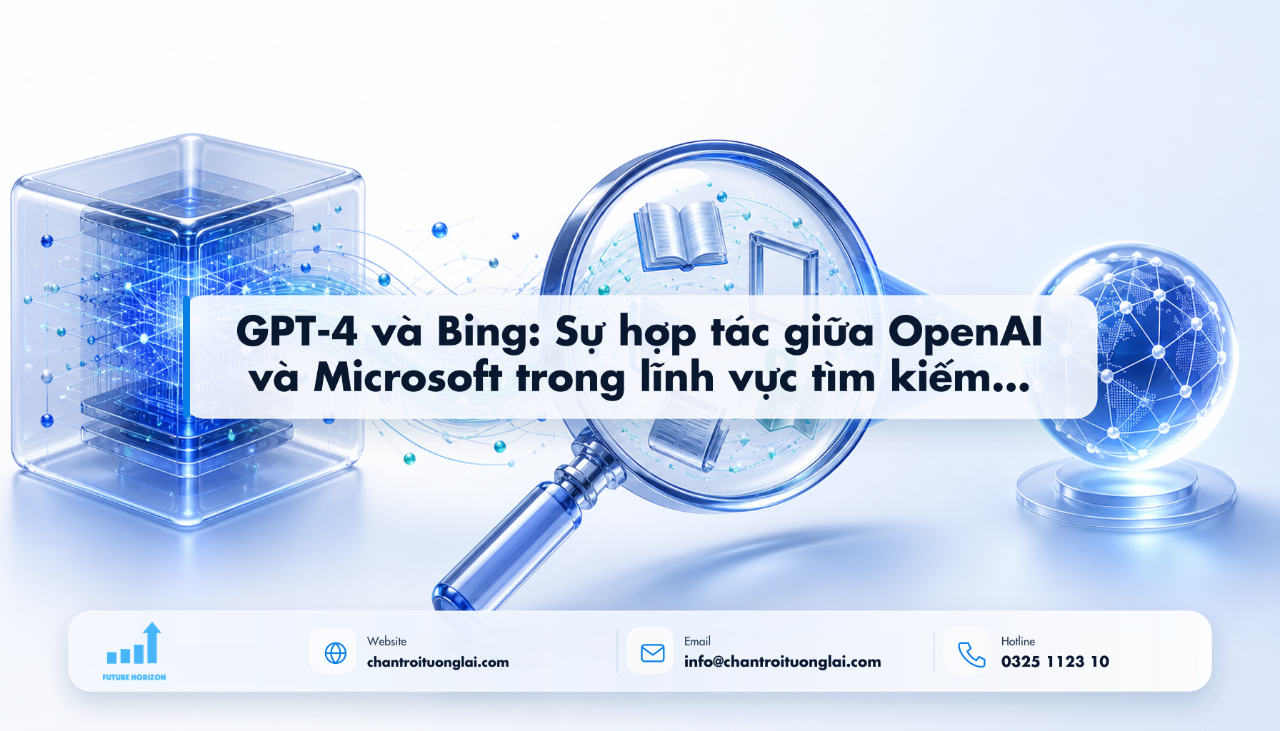 GPT-4 và Bing: Sự hợp tác giữa OpenAI và Microsoft trong lĩnh vực tìm kiếm trực tuyến Minh họa gpt-4 và bing: sự hợp tác giữa openai và microsoft trong lĩnh vực tìm kiếm trực tuyến theo phong cách Fluent 2.5D