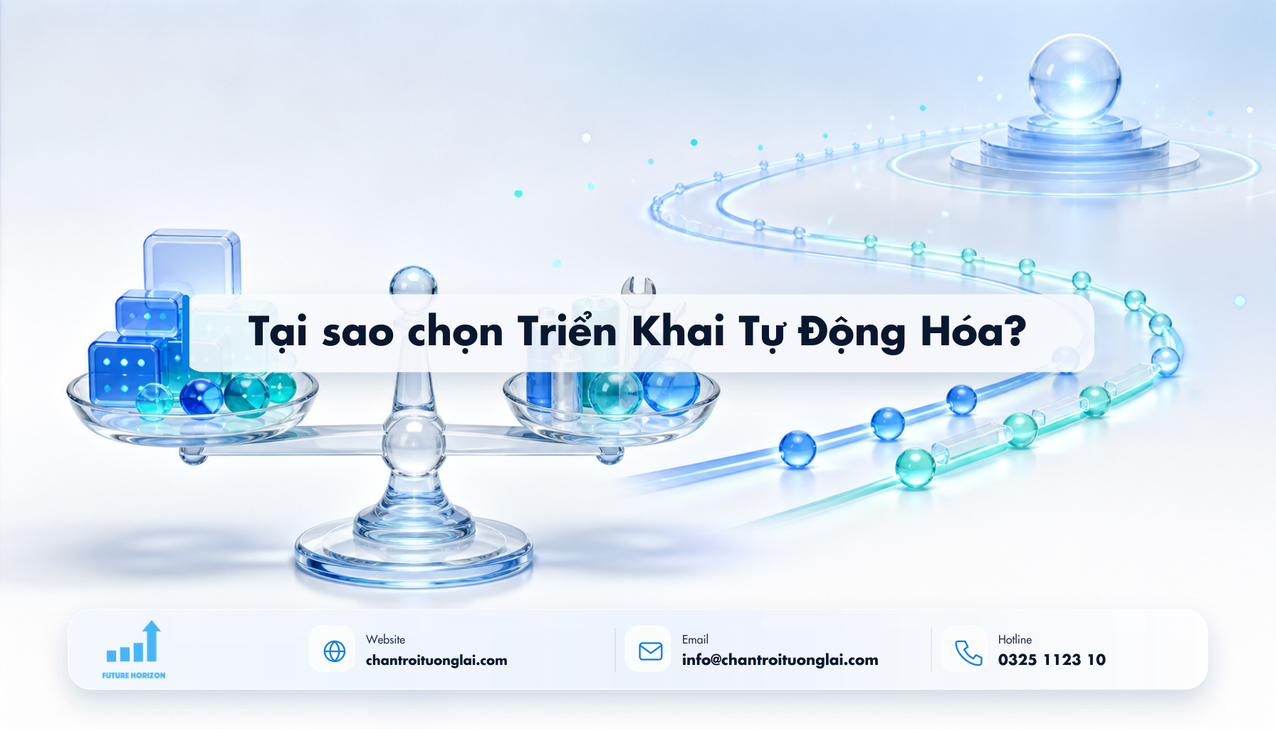 Tại sao chọn Triển Khai Tự Động Hóa? Minh họa tại sao chọn triển khai tự động hóa? theo phong cách Fluent 2.5D