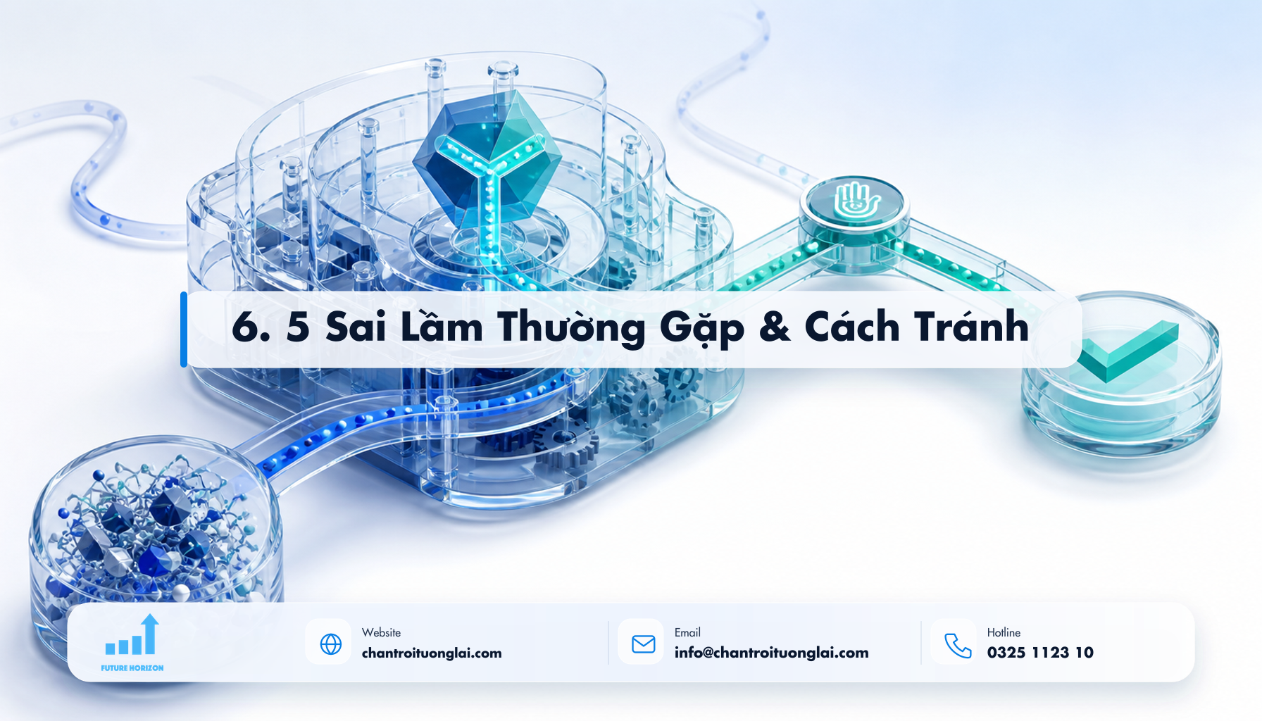 6. 5 Sai Lầm Thường Gặp & Cách Tránh Minh họa 6. 5 sai lầm thường gặp & cách tránh theo phong cách Fluent 2.5D