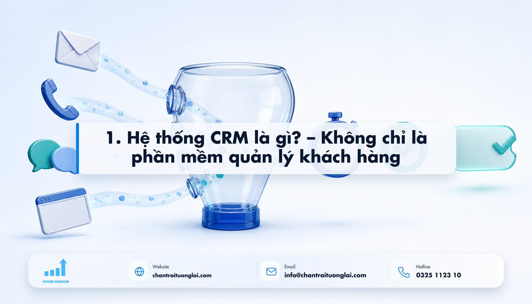 1. Hệ thống CRM là gì? – Không chỉ là phần mềm quản lý khách hàng Minh họa 1. hệ thống crm là gì? – không chỉ là phần mềm quản lý khách hàng theo phong cách Fluent 2.5D
