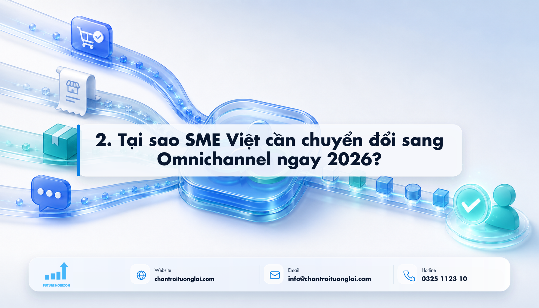 2. Tại sao SME Việt cần chuyển đổi sang Omnichannel ngay 2026? Minh họa 2. tại sao sme việt cần chuyển đổi sang omnichannel ngay 2026? theo phong cách Fluent 2.5D