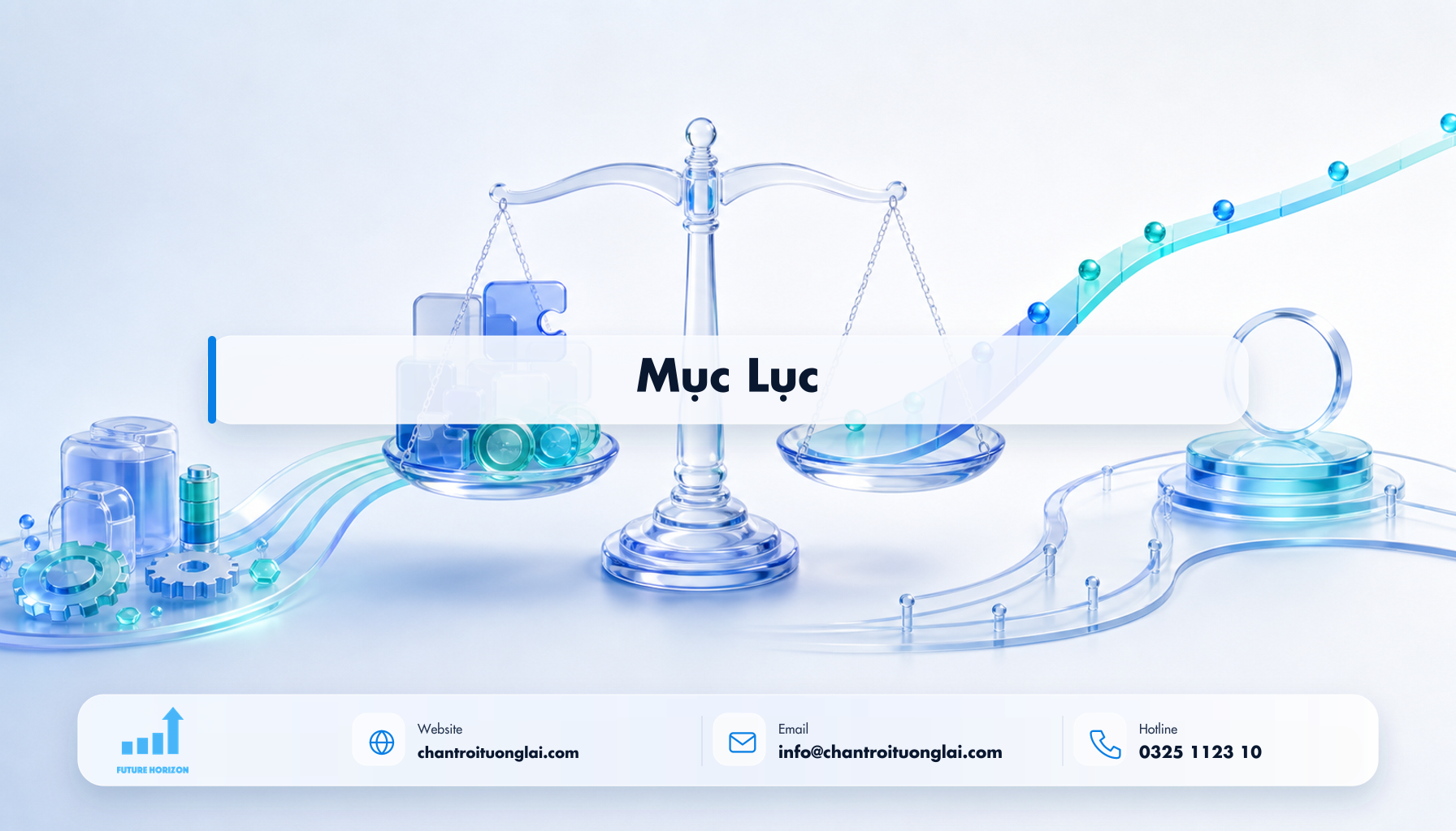Mục Lục Minh họa mục lục theo phong cách Fluent 2.5D
