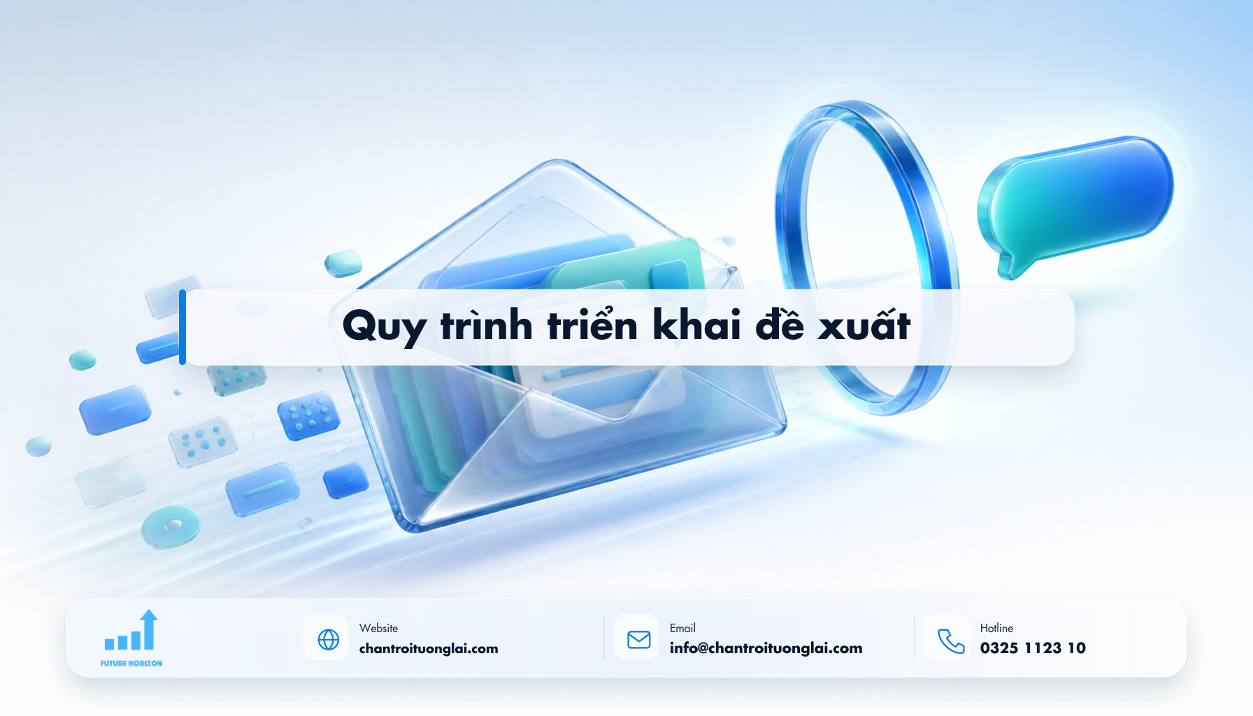 Quy trình triển khai đề xuất Minh họa quy trình triển khai đề xuất theo phong cách Fluent 2.5D