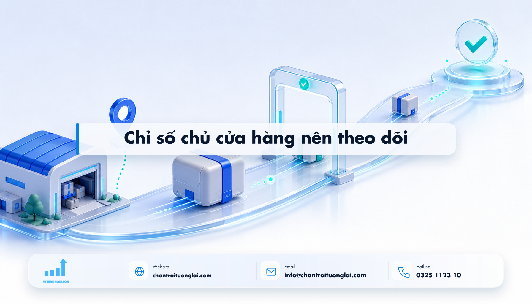 Chỉ số chủ cửa hàng nên theo dõi Minh họa chỉ số chủ cửa hàng nên theo dõi theo phong cách Fluent 2.5D