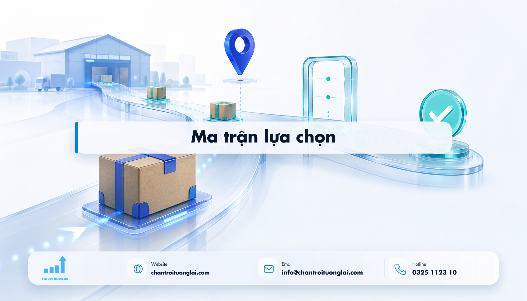 Ma trận lựa chọn Minh họa ma trận lựa chọn theo phong cách Fluent 2.5D