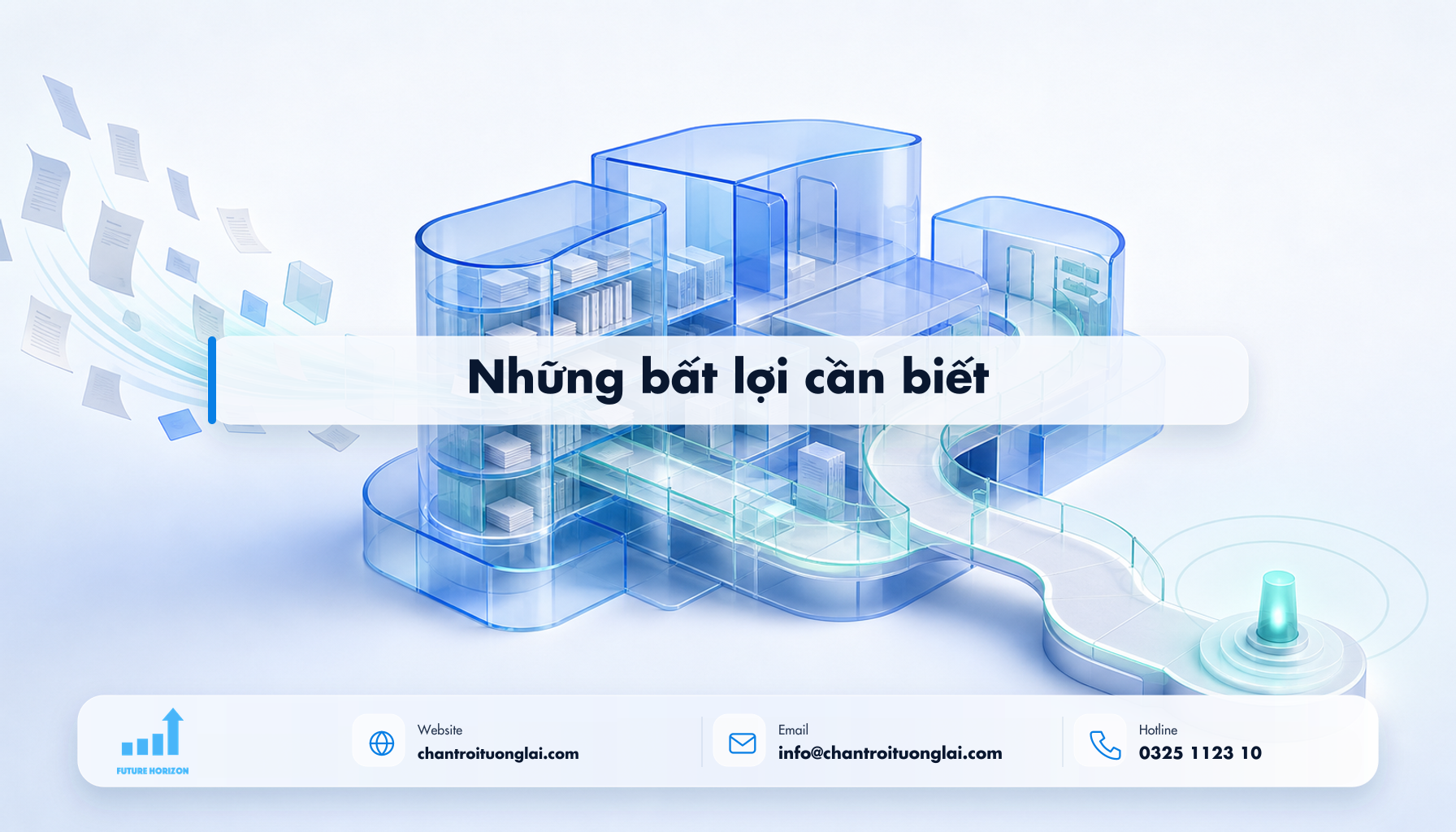 Những bất lợi cần biết Minh họa những bất lợi cần biết theo phong cách Fluent 2.5D