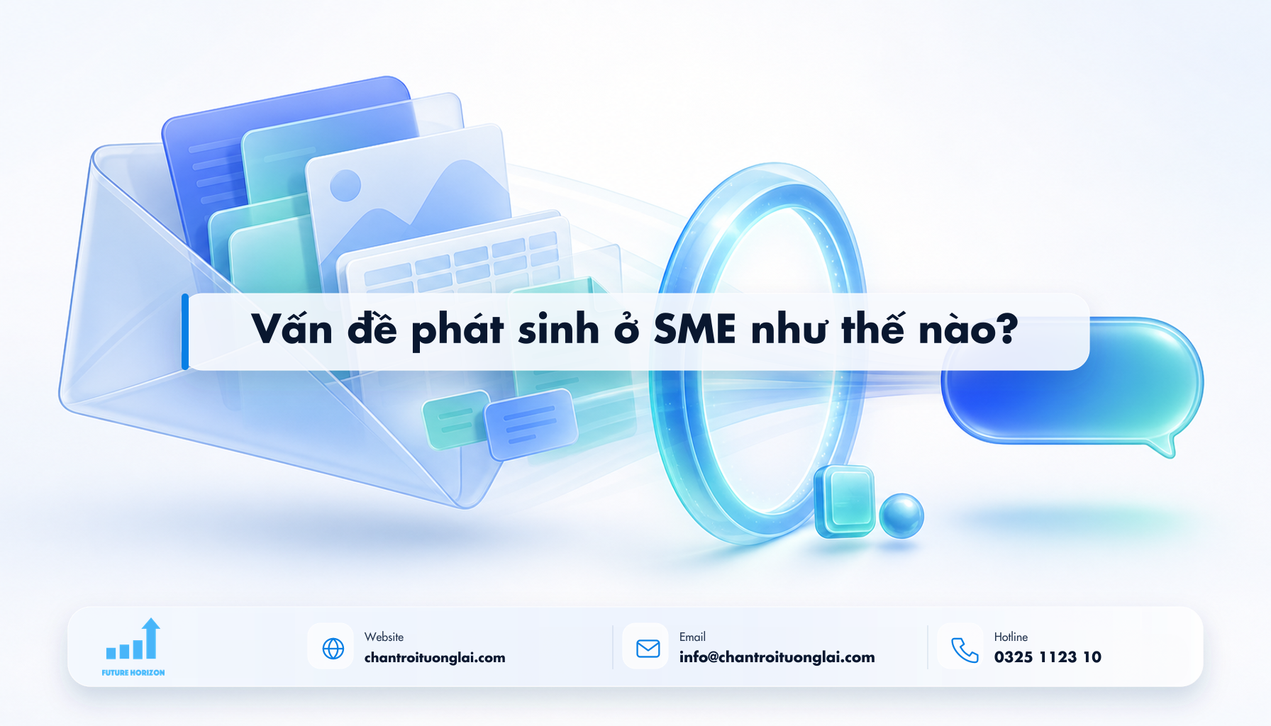 Vấn đề phát sinh ở SME như thế nào? Minh họa vấn đề phát sinh ở sme như thế nào? theo phong cách Fluent 2.5D