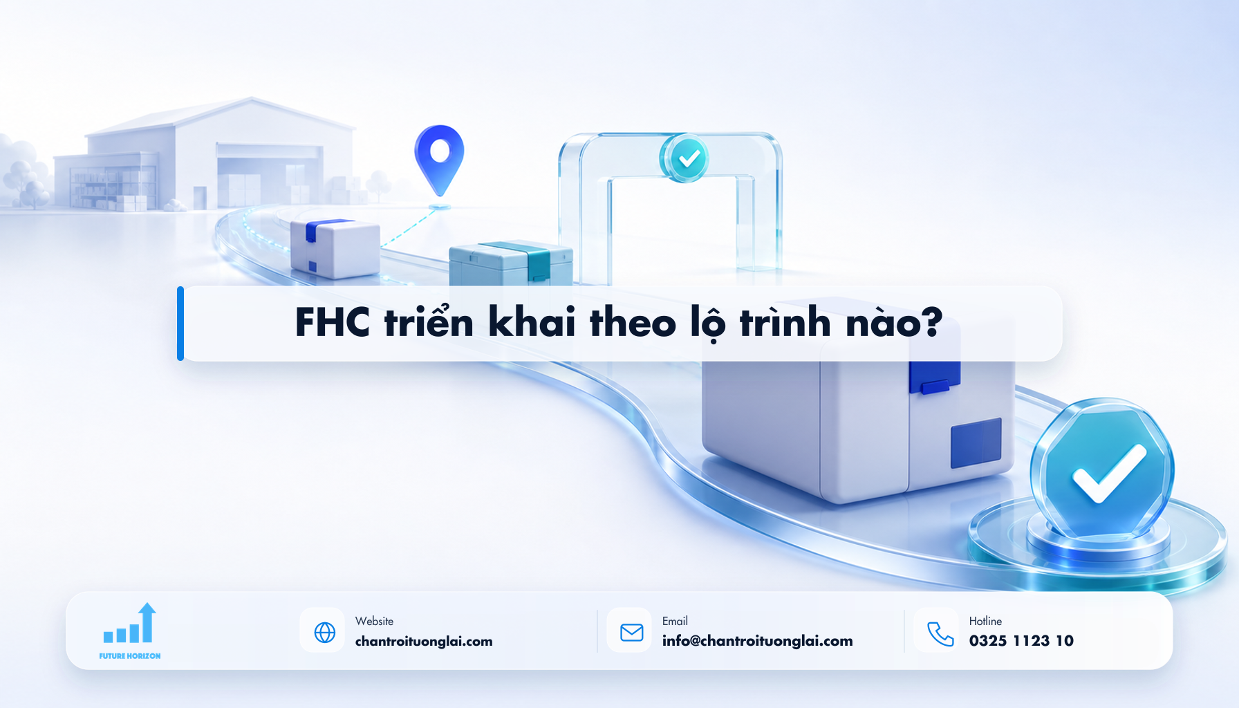 FHC triển khai theo lộ trình nào? Minh họa fhc triển khai theo lộ trình nào? theo phong cách Fluent 2.5D