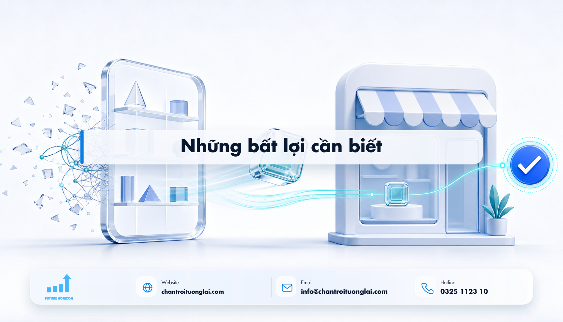 Những bất lợi cần biết Minh họa những bất lợi cần biết theo phong cách Fluent 2.5D