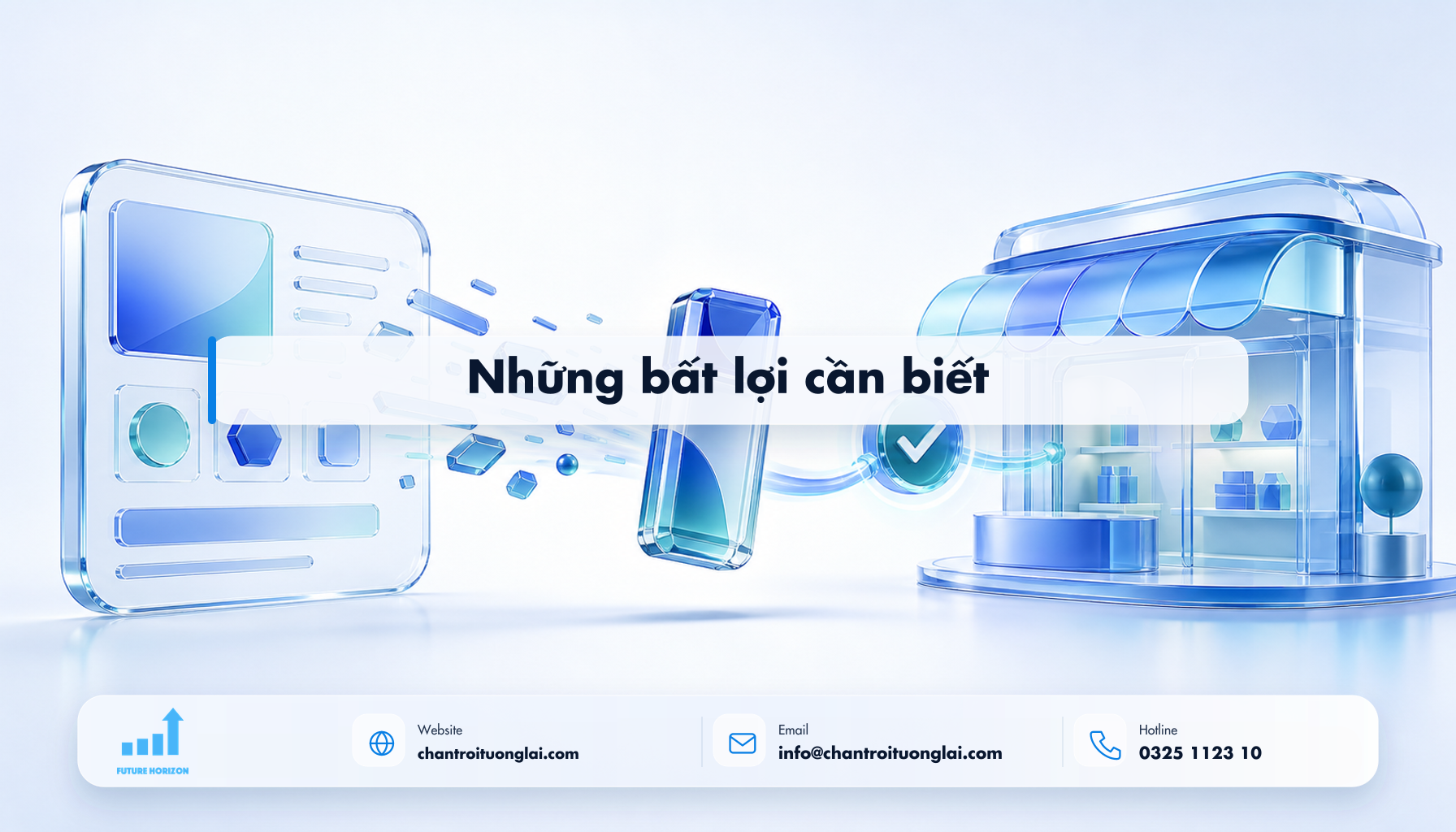 Những bất lợi cần biết Minh họa những bất lợi cần biết theo phong cách Fluent 2.5D