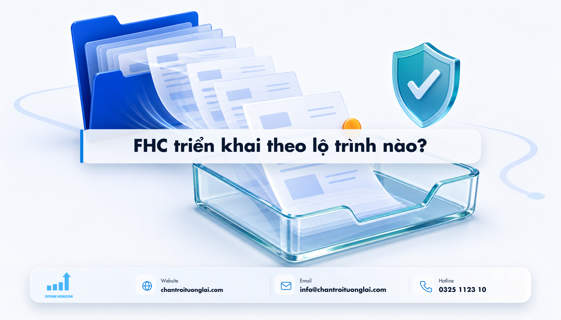 FHC triển khai theo lộ trình nào? Minh họa fhc triển khai theo lộ trình nào? theo phong cách Fluent 2.5D