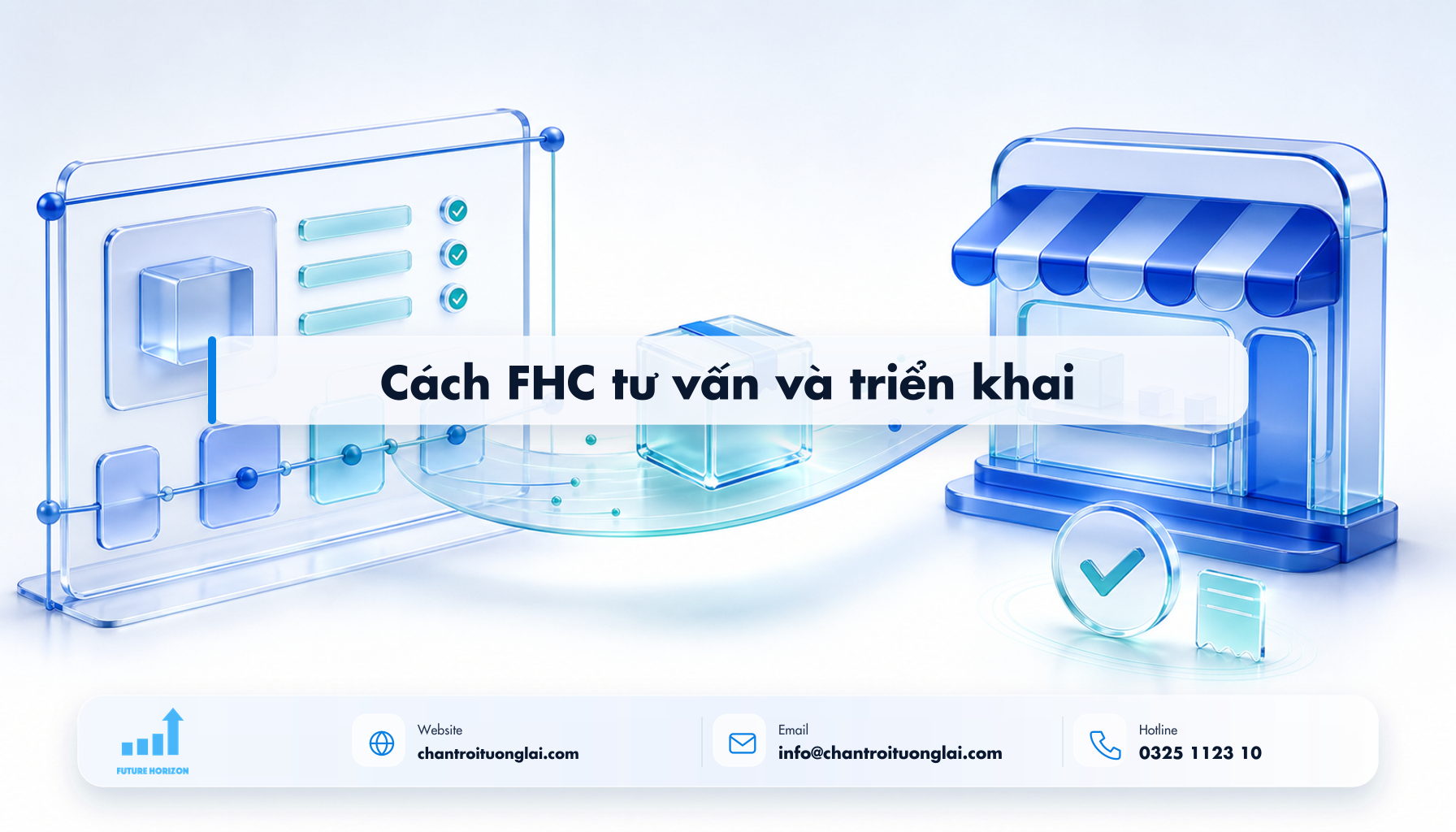Cách FHC tư vấn và triển khai Minh họa cách fhc tư vấn và triển khai theo phong cách Fluent 2.5D