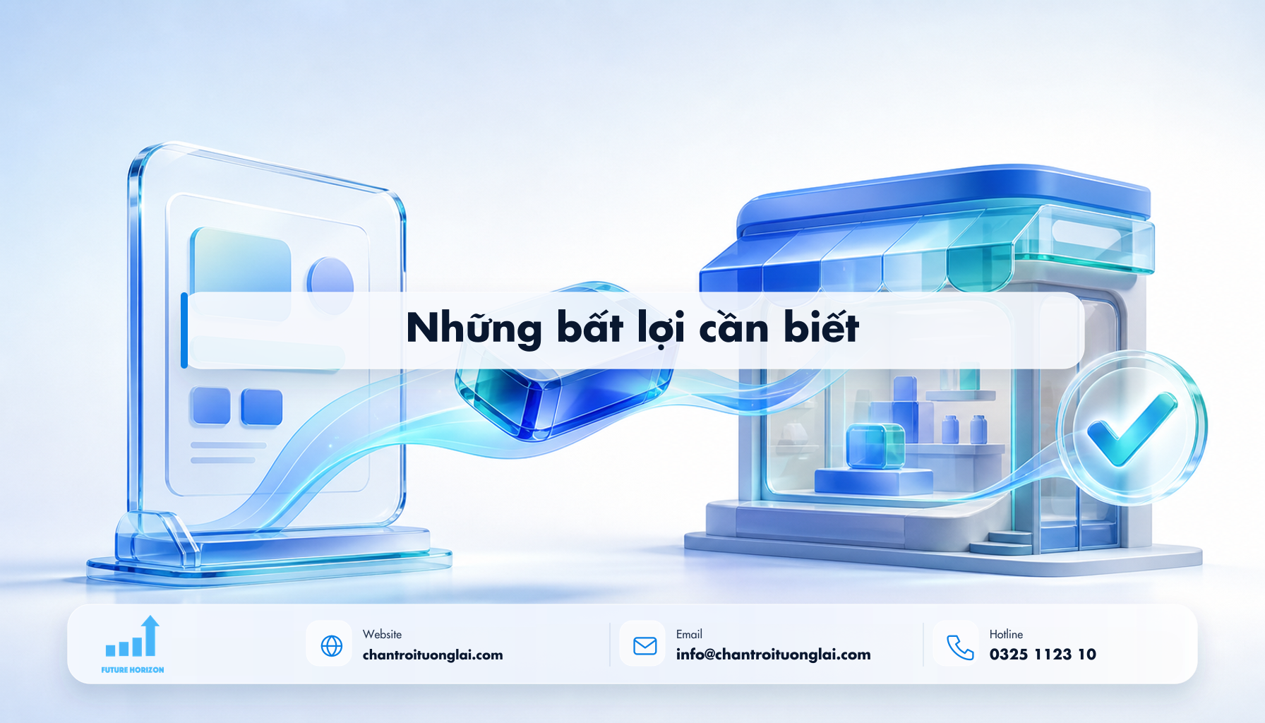 Những bất lợi cần biết Minh họa những bất lợi cần biết theo phong cách Fluent 2.5D