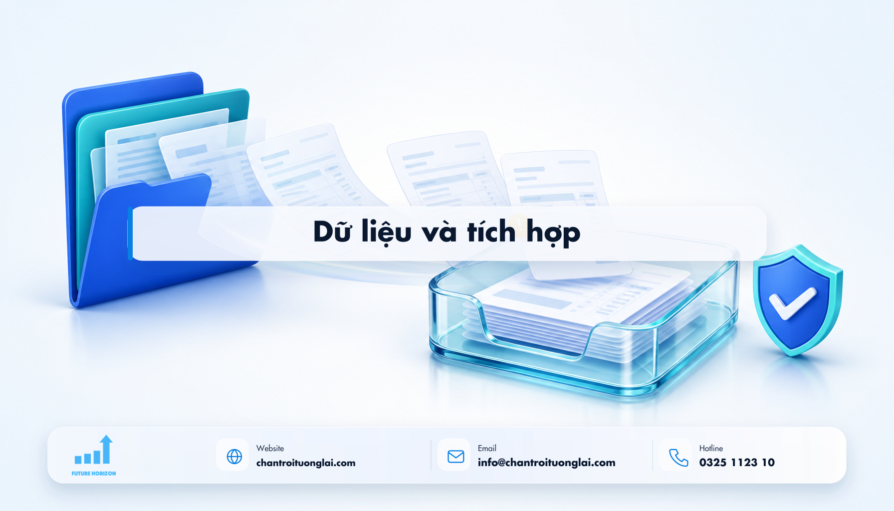 Dữ liệu và tích hợp Minh họa dữ liệu và tích hợp theo phong cách Fluent 2.5D