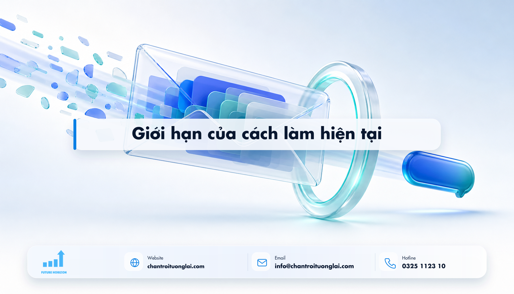 Giới hạn của cách làm hiện tại Minh họa giới hạn của cách làm hiện tại theo phong cách Fluent 2.5D