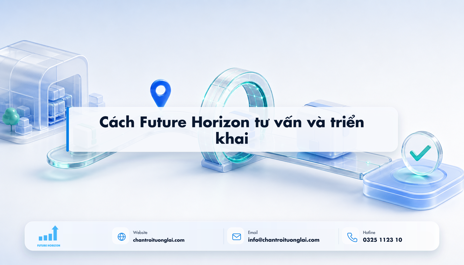 Cách Future Horizon tư vấn và triển khai Minh họa cách future horizon tư vấn và triển khai theo phong cách Fluent 2.5D