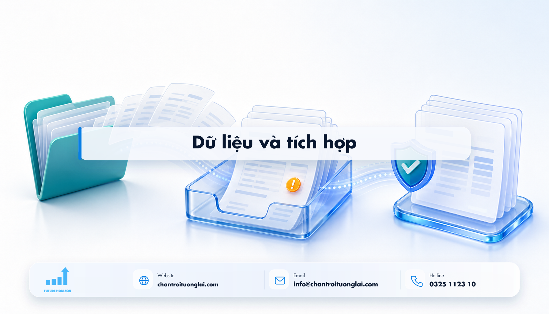 Dữ liệu và tích hợp Minh họa dữ liệu và tích hợp theo phong cách Fluent 2.5D