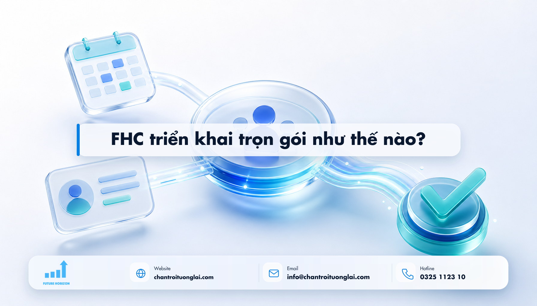 FHC triển khai trọn gói như thế nào? Minh họa fhc triển khai trọn gói như thế nào? theo phong cách Fluent 2.5D