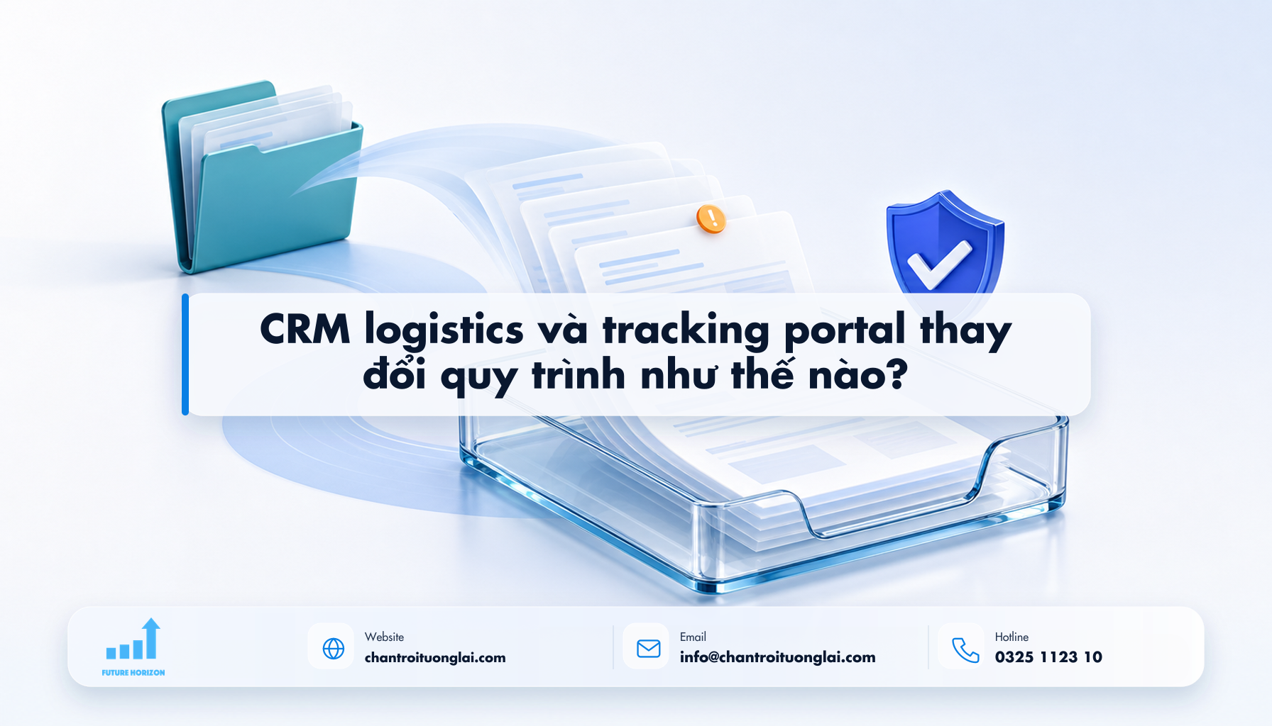 CRM logistics và tracking portal thay đổi quy trình như thế nào? Minh họa crm logistics và tracking portal thay đổi quy trình như thế nào? theo phong cách Fluent 2.5D