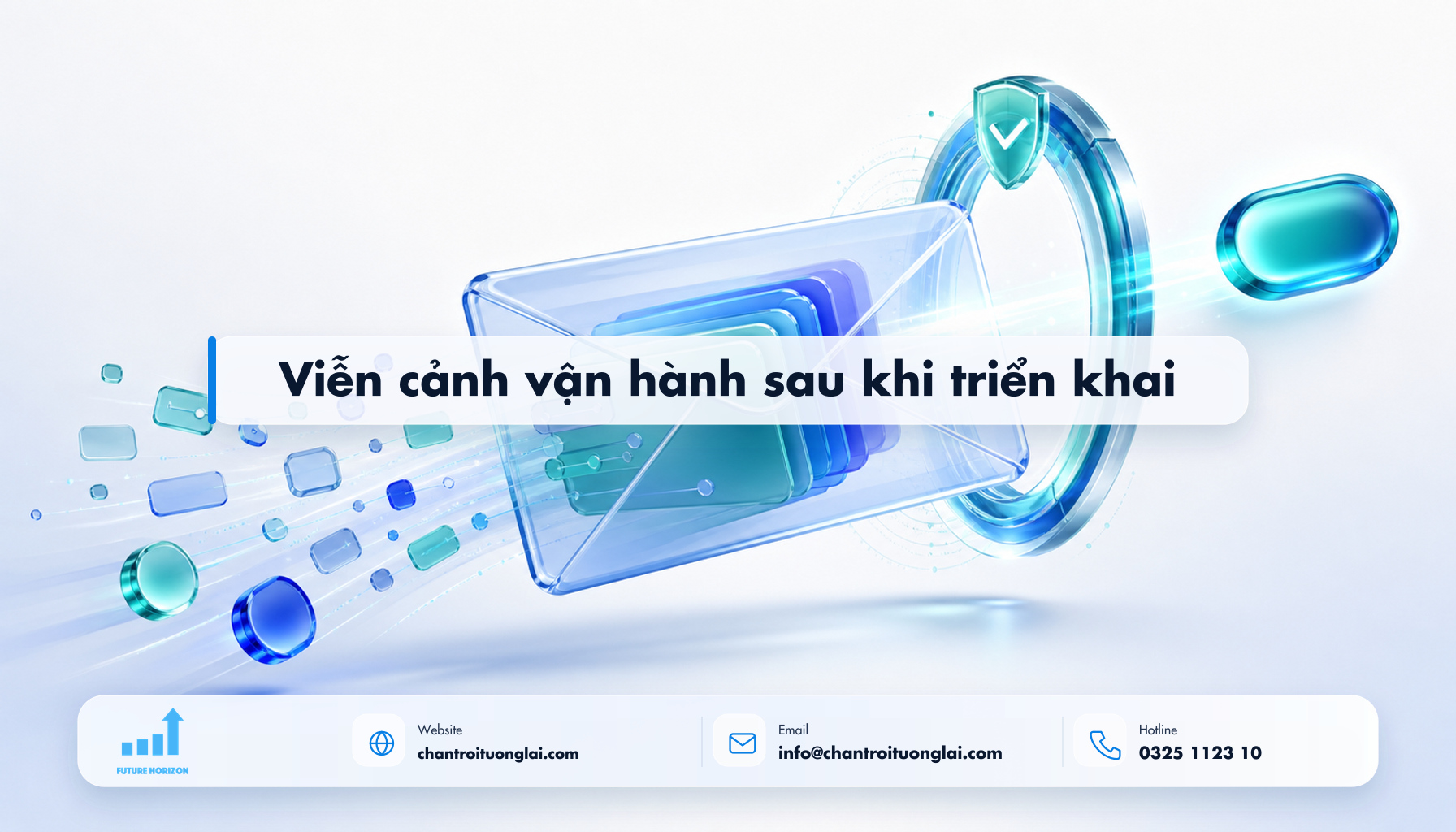 Viễn cảnh vận hành sau khi triển khai Minh họa viễn cảnh vận hành sau khi triển khai theo phong cách Fluent 2.5D