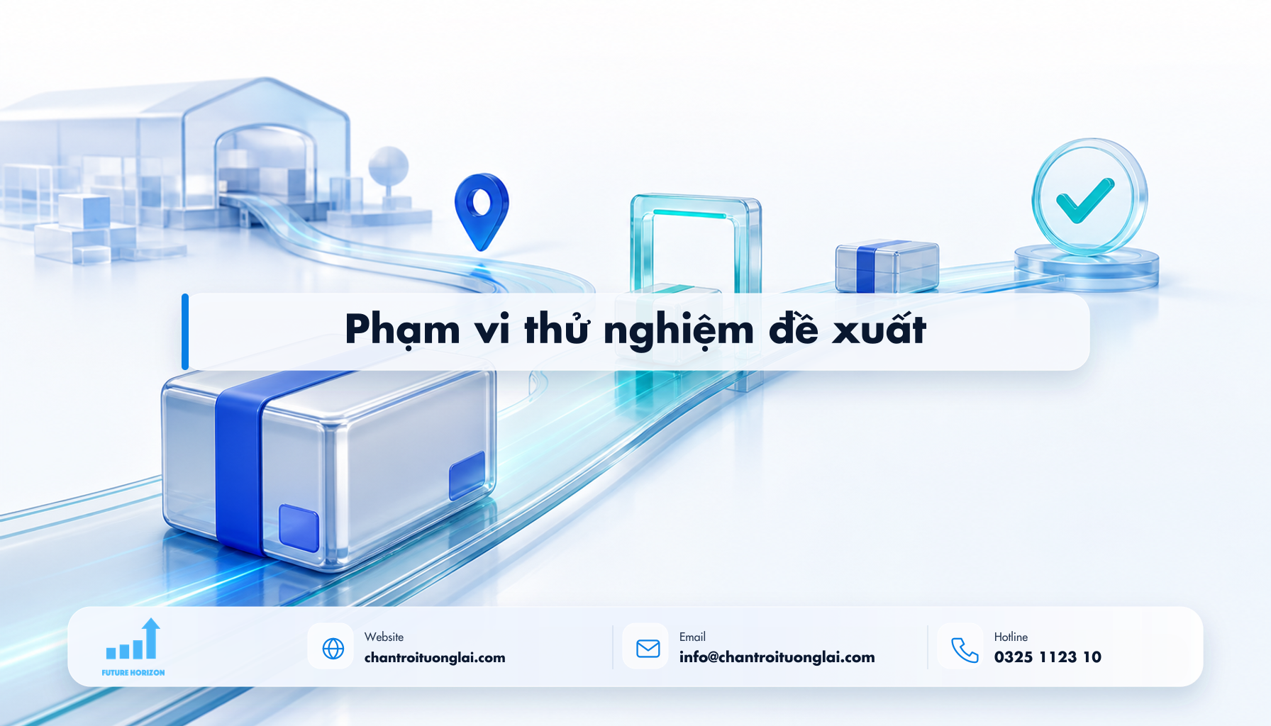 Phạm vi thử nghiệm đề xuất Minh họa phạm vi thử nghiệm đề xuất theo phong cách Fluent 2.5D