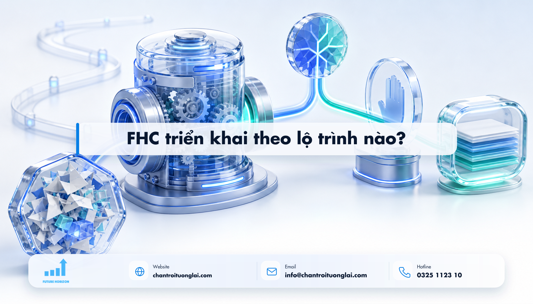 FHC triển khai theo lộ trình nào? Minh họa fhc triển khai theo lộ trình nào? theo phong cách Fluent 2.5D