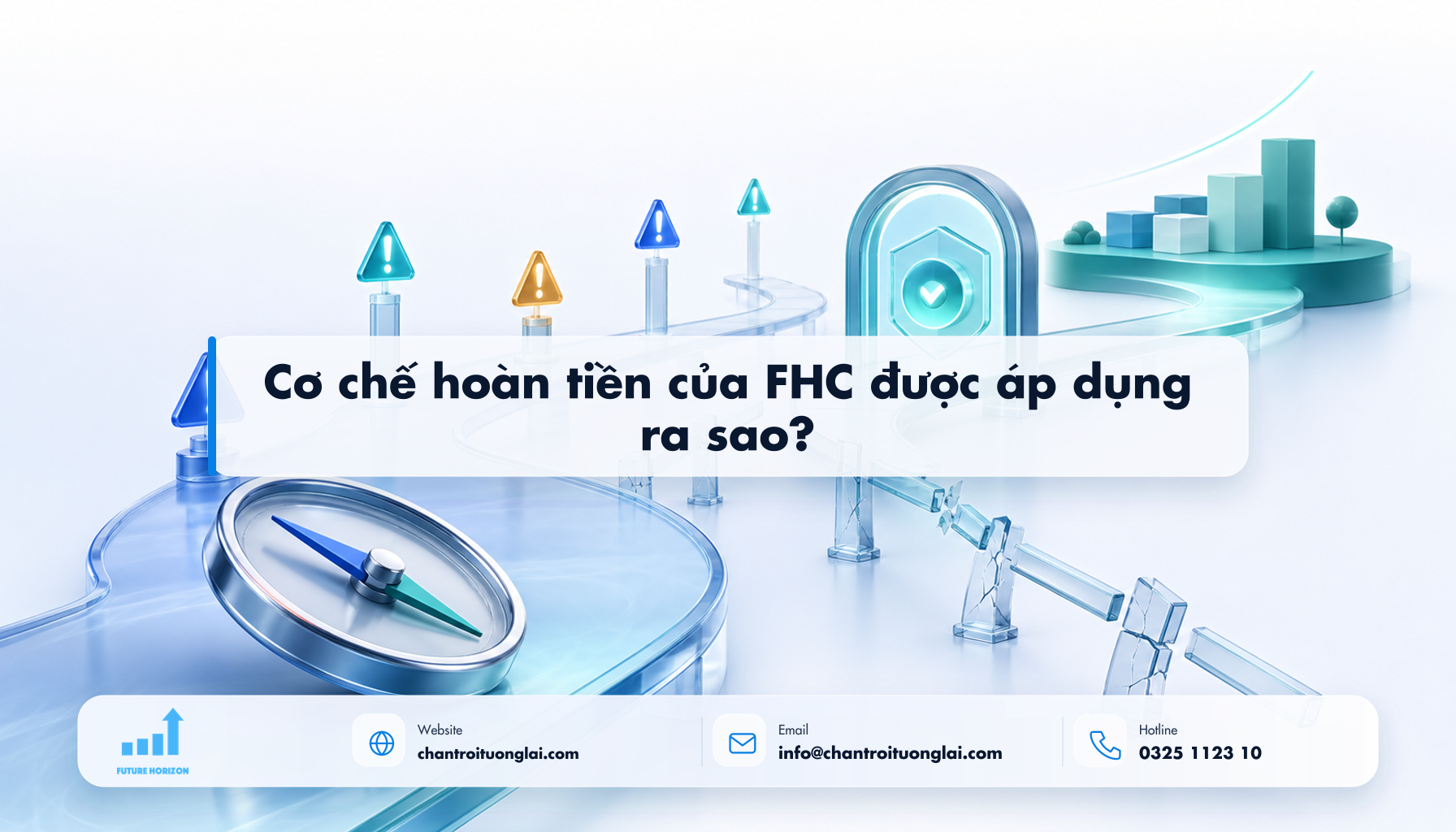 Cơ chế hoàn tiền của FHC được áp dụng ra sao? Minh họa cơ chế hoàn tiền của fhc được áp dụng ra sao? theo phong cách Fluent 2.5D